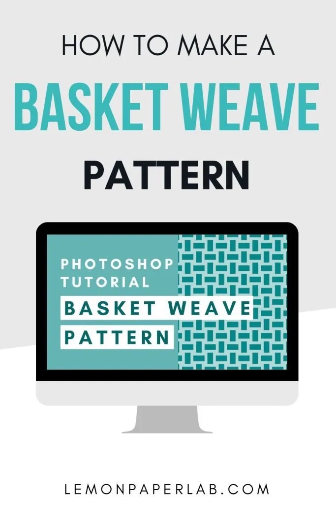 Creating a Basket Weave Pattern in Lemon Paper Lab
