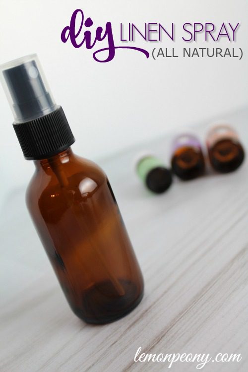 All Natural DIY Linen Spray!