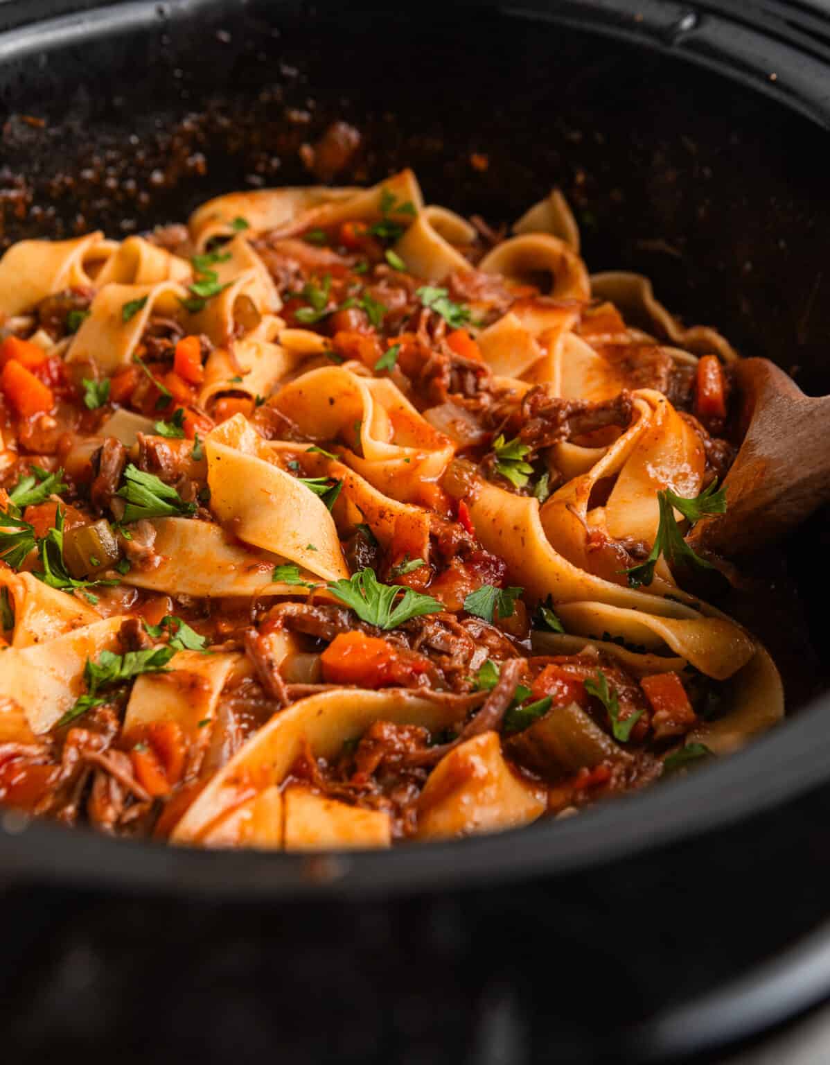 Crock Pot Short Rib Ragu Recipe with Pappardelle Lemons + Zest