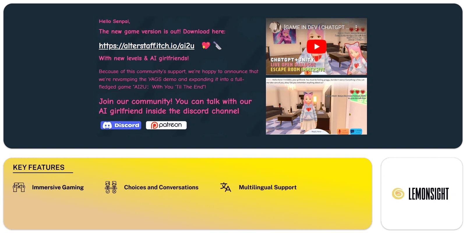 Yandere AI Your Virtual Girlfriend Simulator