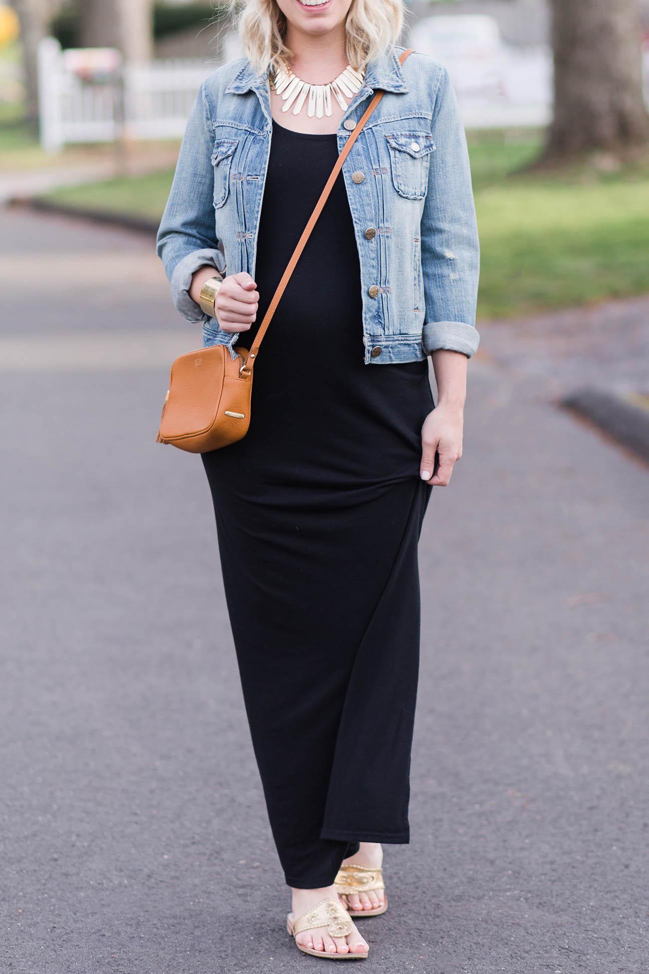 Black Maxi Dress Two Ways