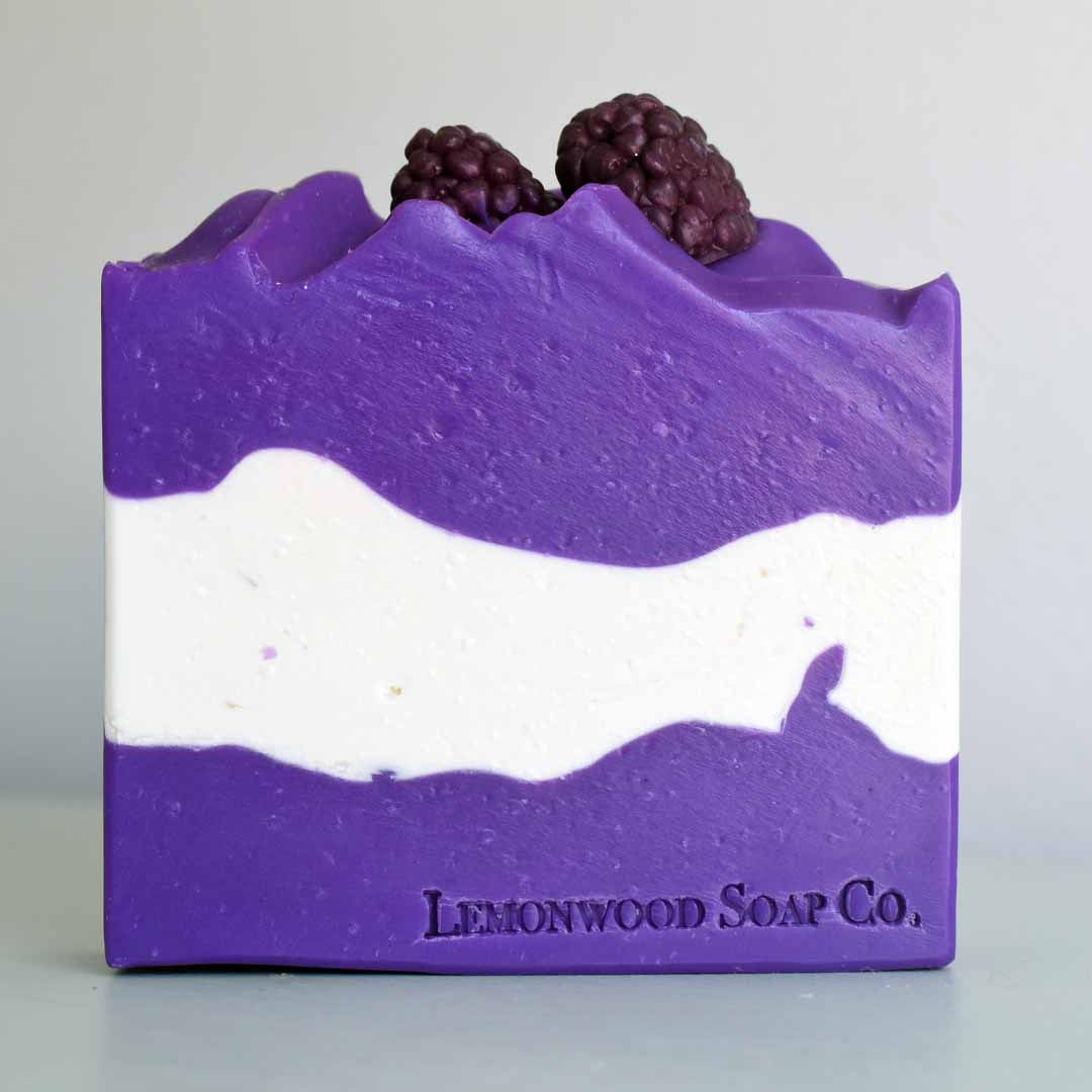 Black Raspberry Bar Soap Lemonwood Soap Company
