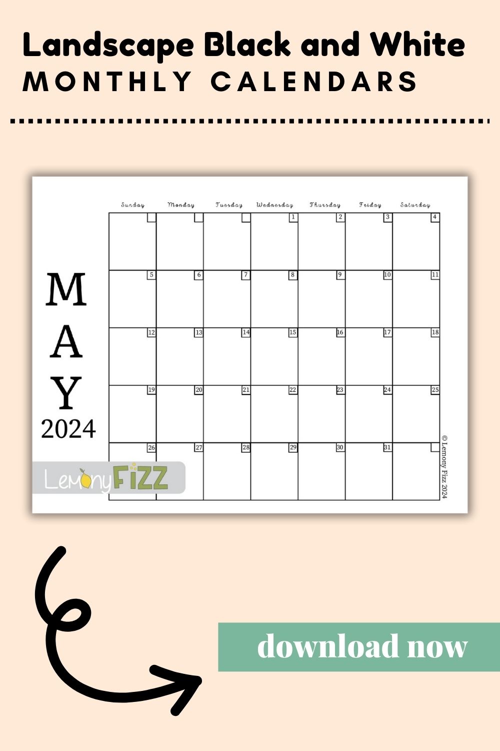 Printable May Calendars: 15 Free Monthly Calendars
