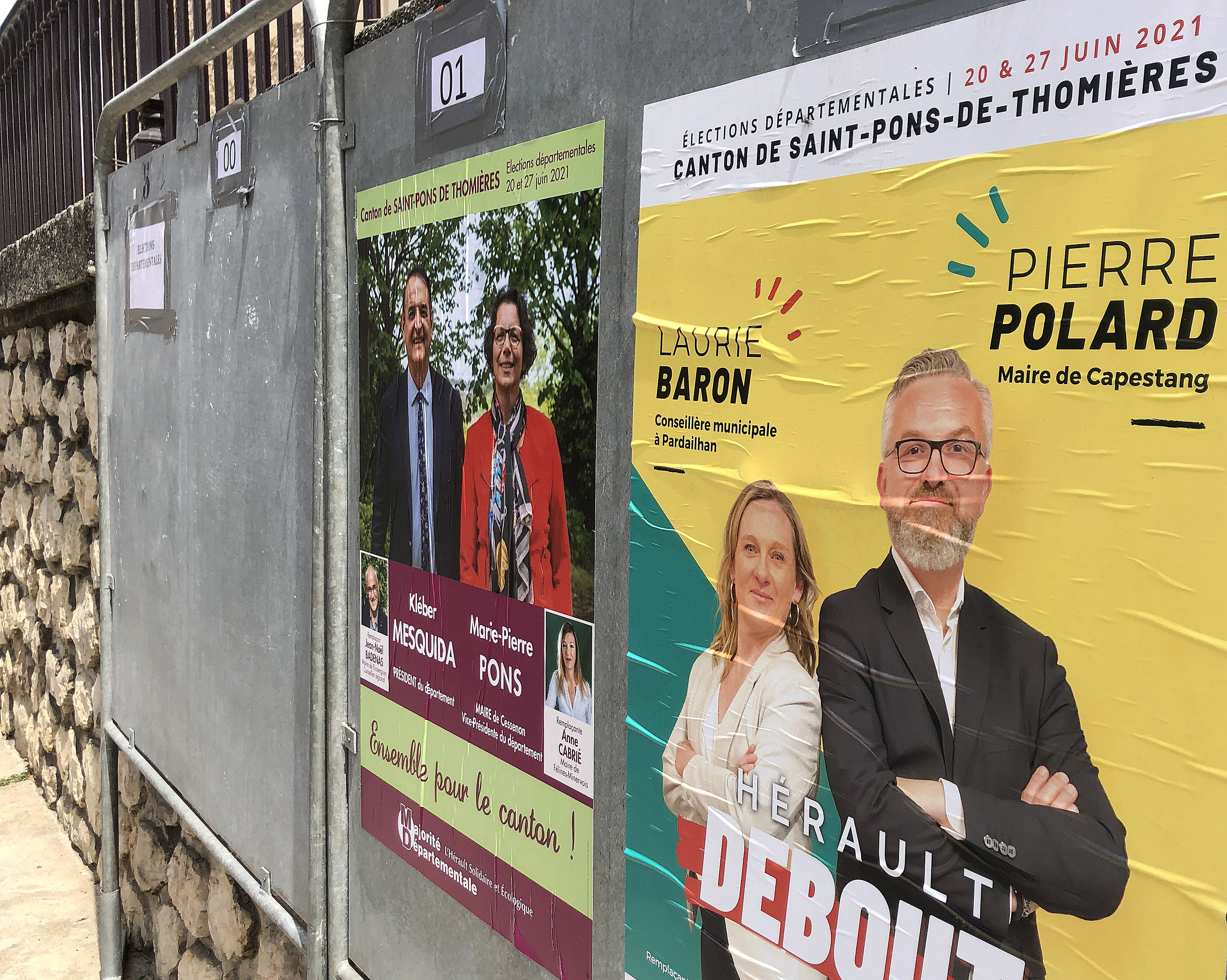Binôme du parti socialiste, 71 137 . Herault Retrouvez Les Resultats Des Elections Departementales Dans Le Canton De Saint Pons De Thomieres Le Mouvement