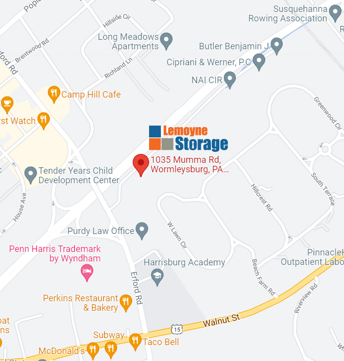 Our Location Lemoyne Storage
