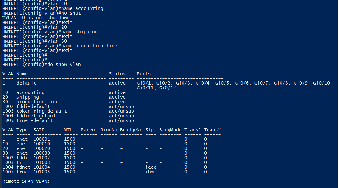 Creating VLANs On A Cisco Switch LEMP
