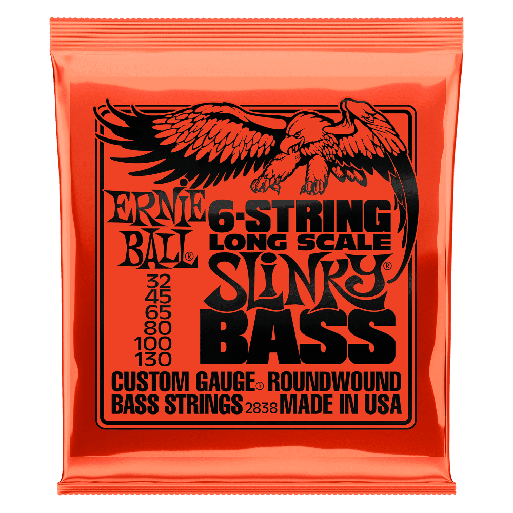 SE470Ernie Ball SLINKY NICKEL WOUND LONG SCALE 6STRING ELECTRIC BASS