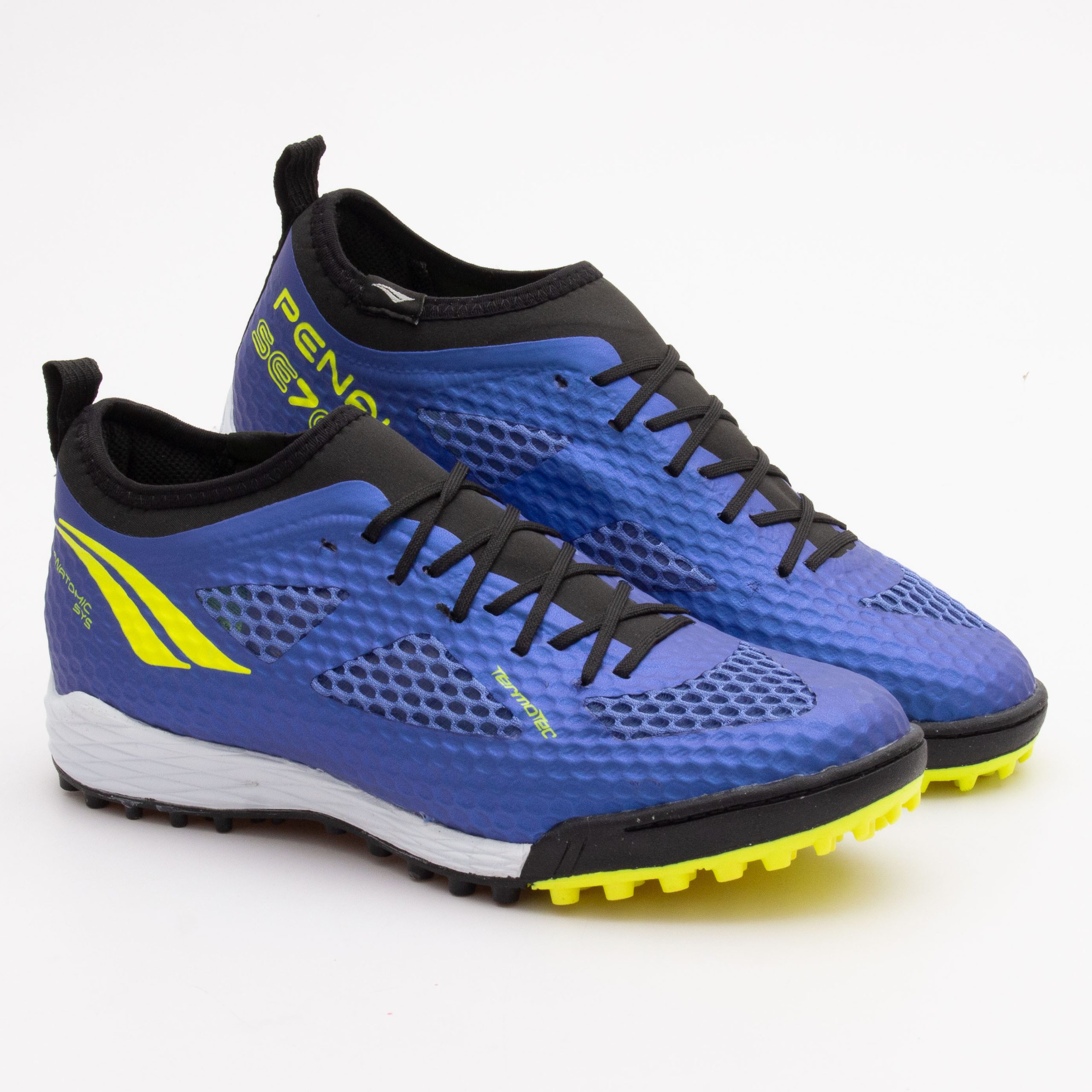Chuteira Mizuno Society Morella Classic – Azul - Lemus Calçados