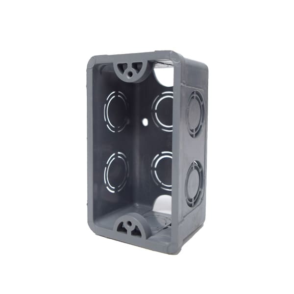 CAJA RECTANGULAR PVC UL (AMANCO) Ferreterías Lemus El Salvador