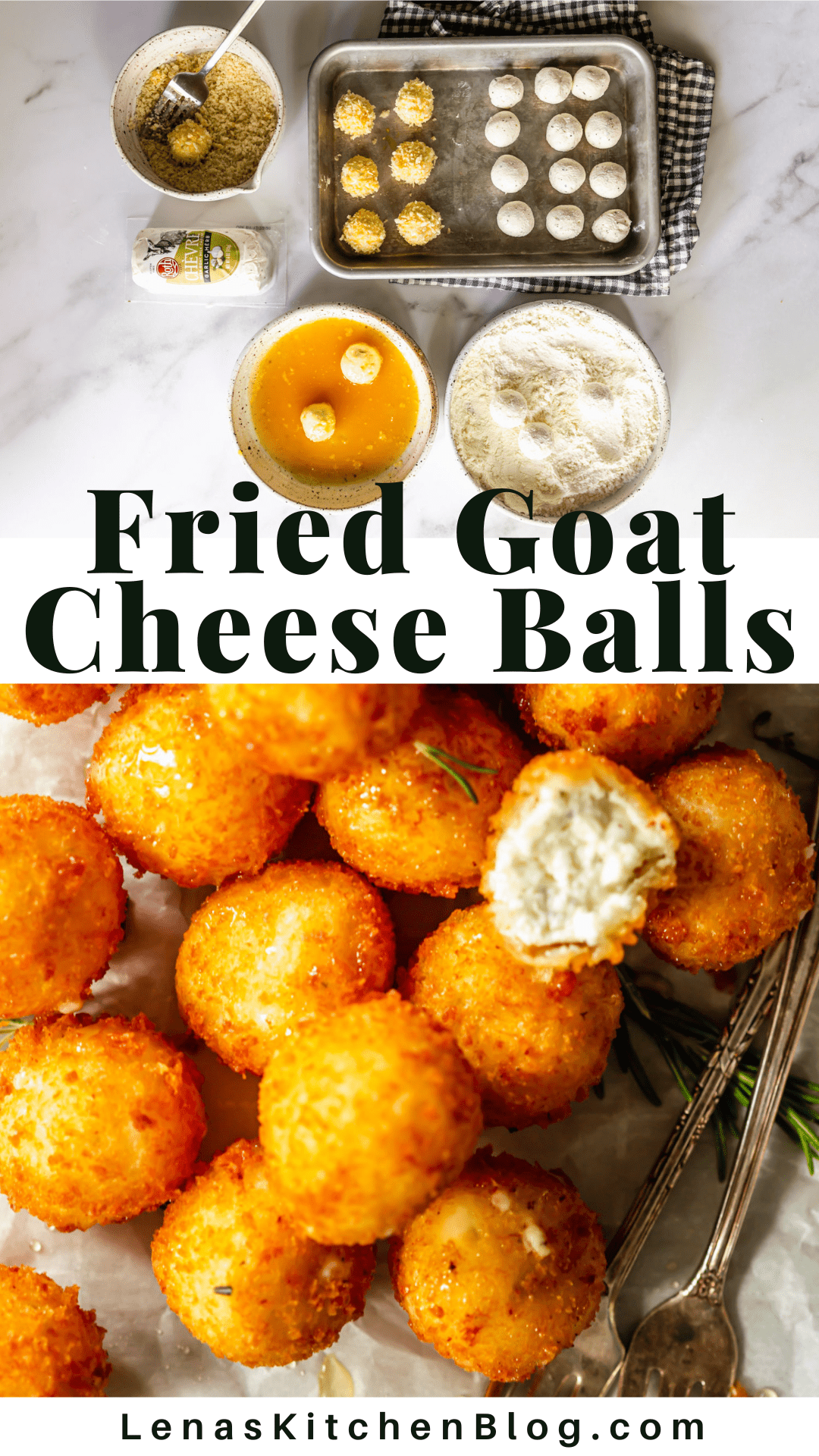 Fried Goat Cheese Balls Lena's Kitchen