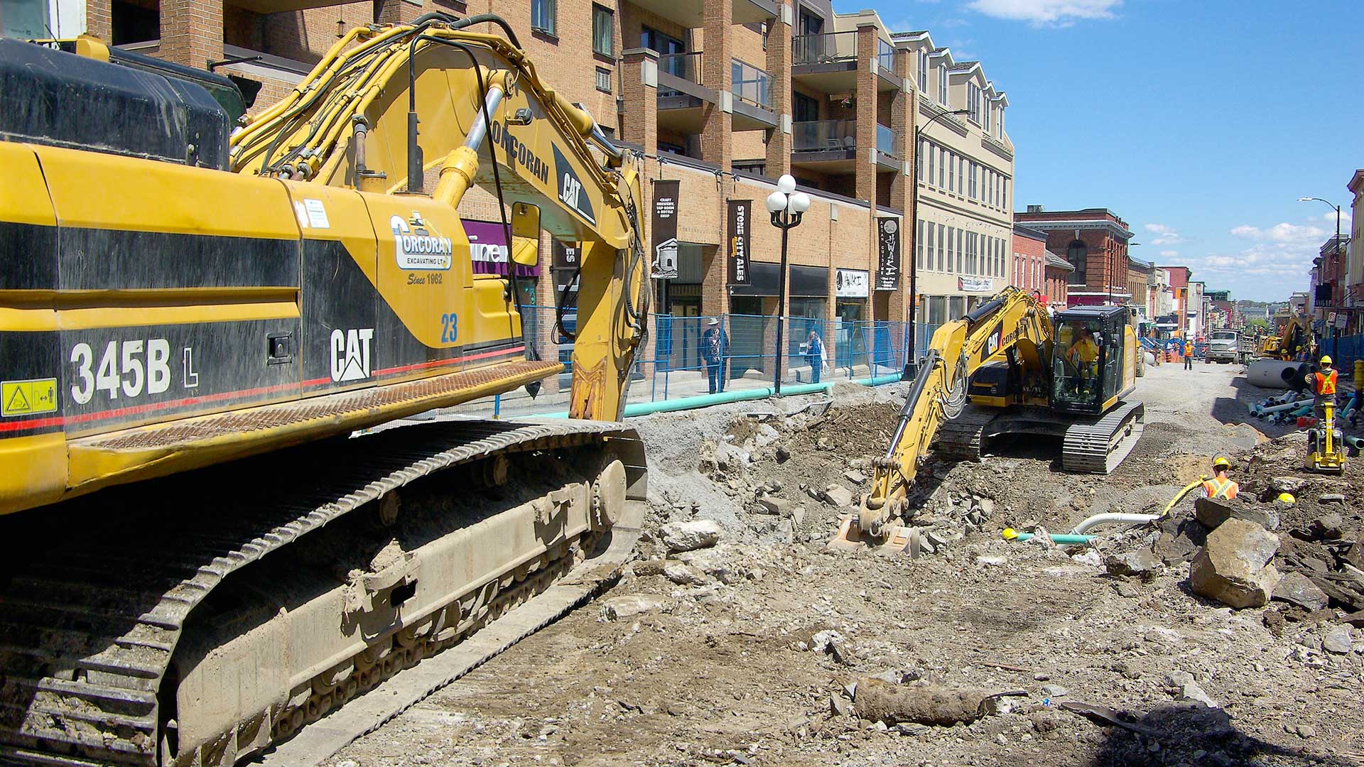 Project Kingston ‘Big Dig’ Len Corcoran Excavating