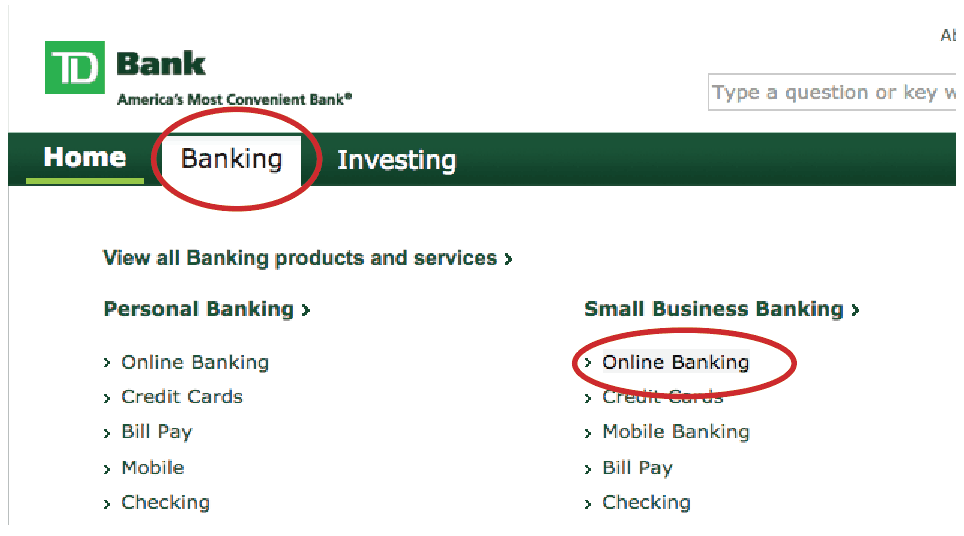 TD Bank Statement Download Instructions Lendbrilliant