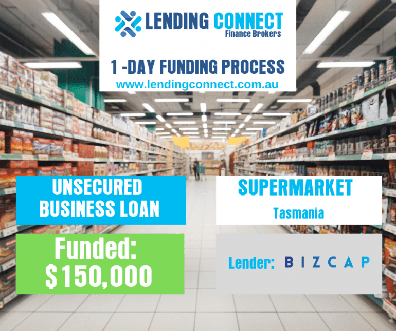 Supermarket Loan 150,000 funded Lending Connect