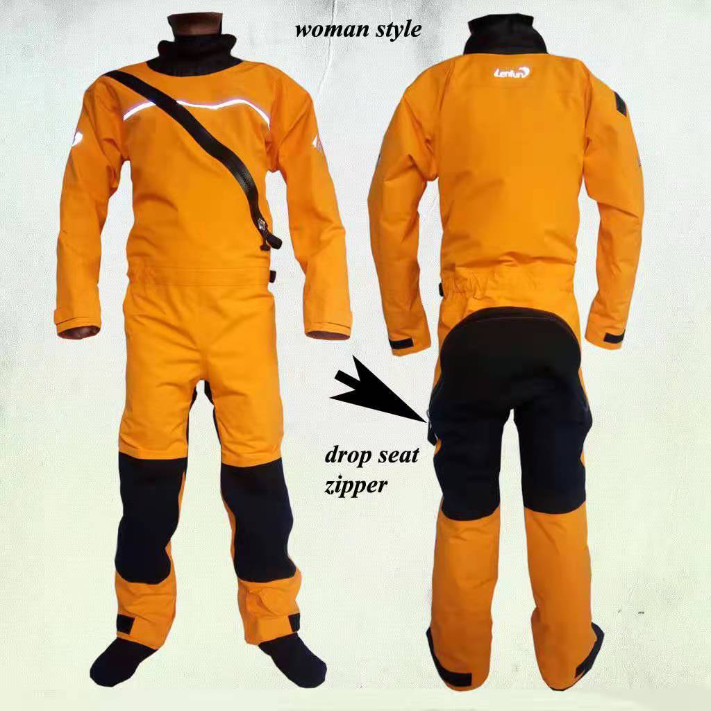 kayak dry suit canoing dry suit sailing drysuit凌风户外用品有限公司凌风 消防水域服 干式救援服 SUP 皮划艇 防水服 漂流服 kayak