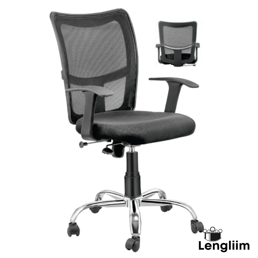 Decowell DC 53 Medium Back Mesh Office Chair Lengliim