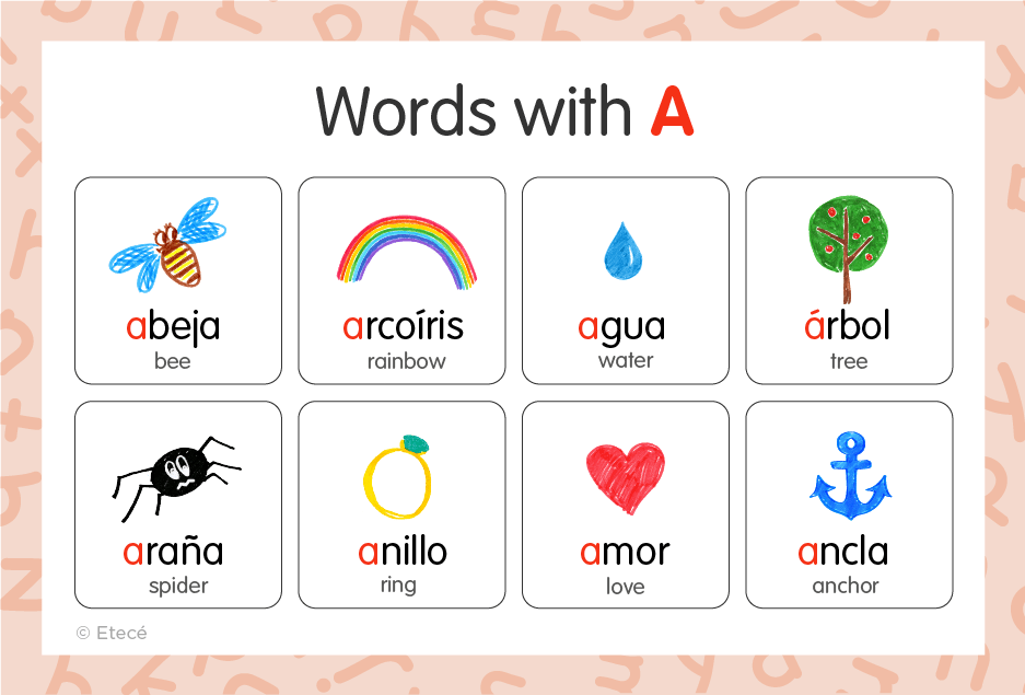 Spanish Alphabet Letters and Pronunciation