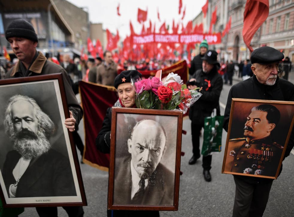 Karl Marx Vladimir Lenin And Mao Zedong
