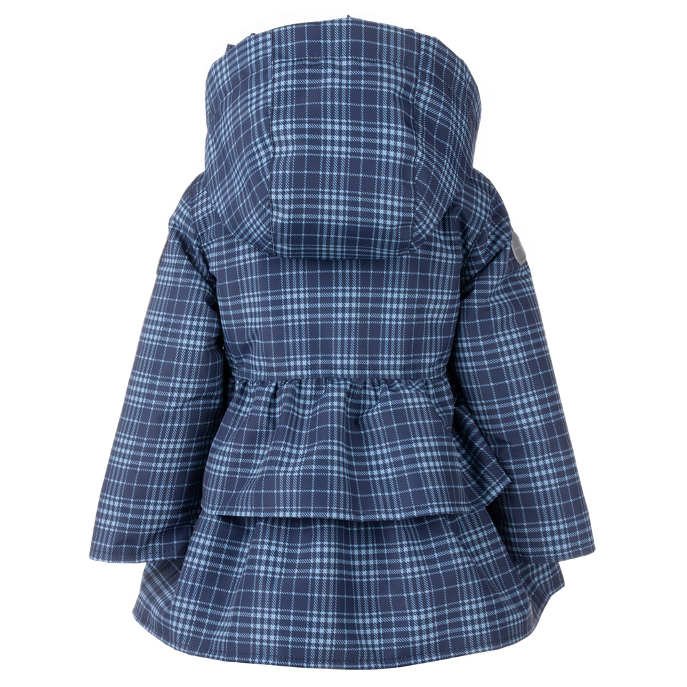 Little girls spring jacket with square pattern Lenne