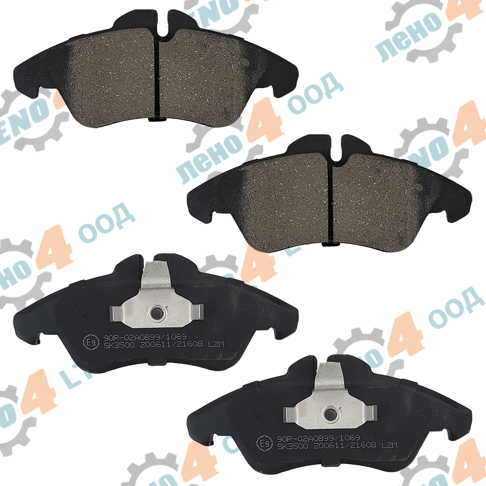 MERCEDESBENZ FRONT BRAKE PADS MERCEDES SPRINTER VITO VCLASS