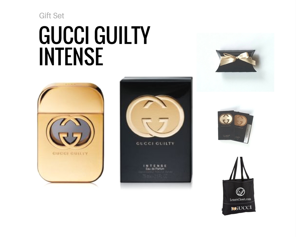 Gucci GUILTY INTENSE Eau de Parfum Gift Set for WOMEN LENOR'S CLOSET