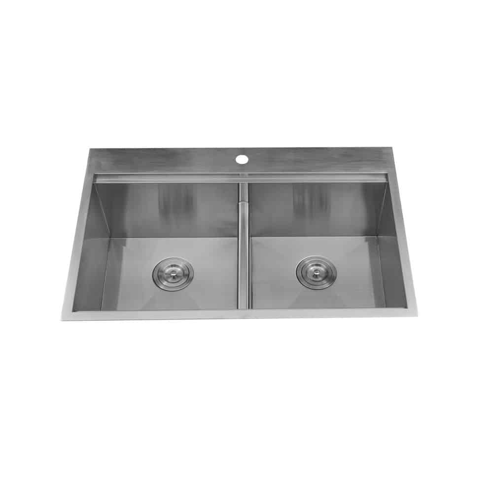 SSOTD33 / Ledge Series Kitchen Sink 33" X 22" X 10" Lenova Sinks