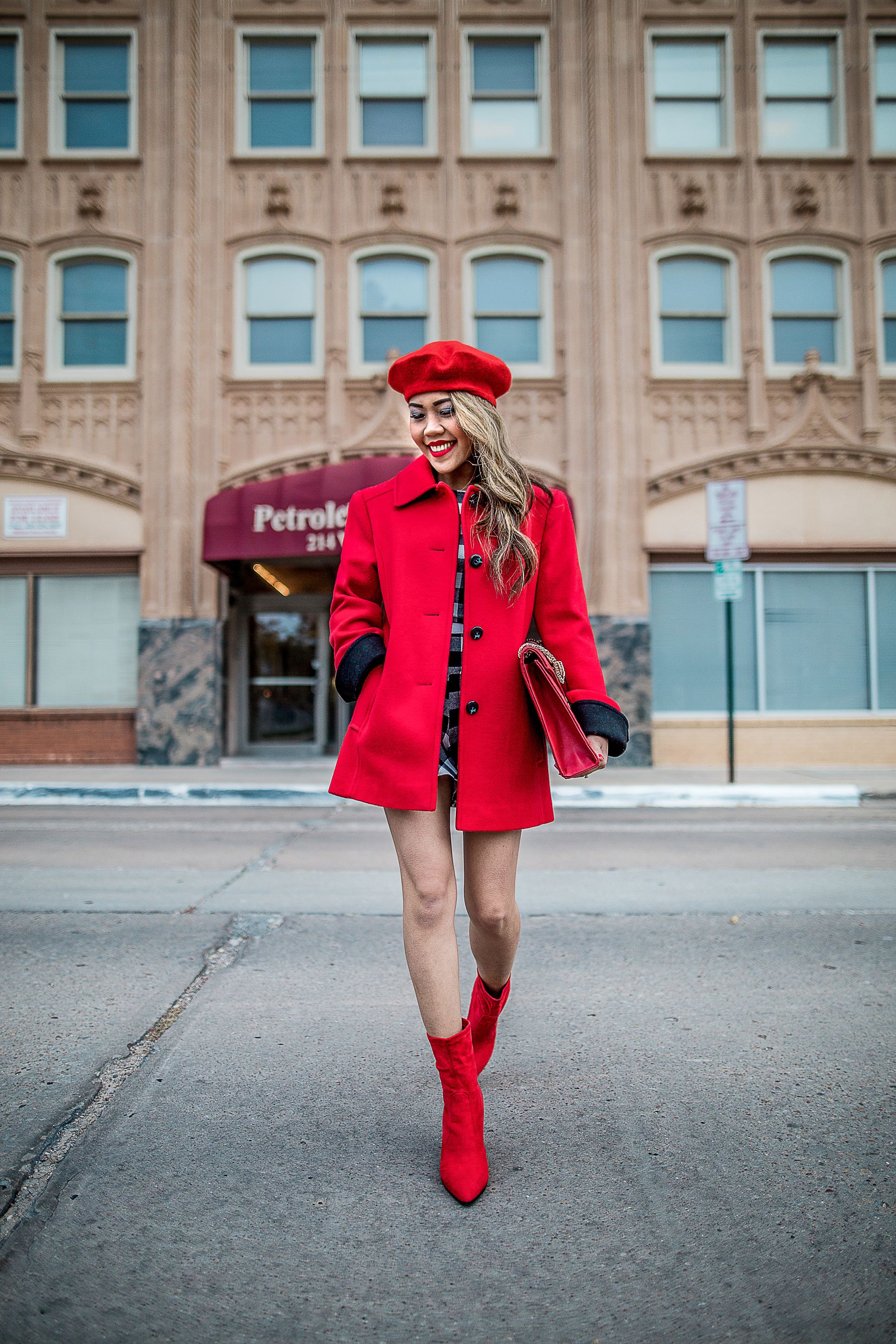 That Girl in the Red Coat The Len Parent Style A Northwest Based