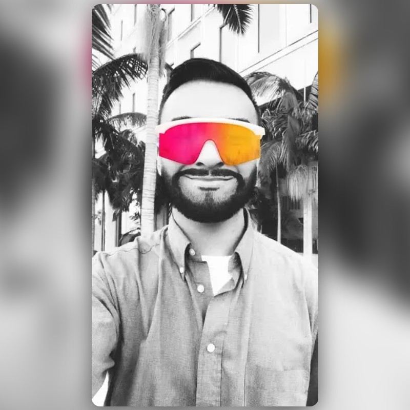 Cool Glasses Lens by Snapchat Snapchat Lenses and Filters