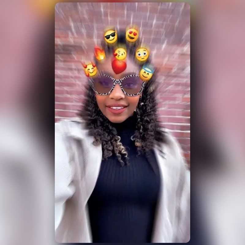 Emoji Glasses Lens by Snapchat Snapchat Lenses and Filters