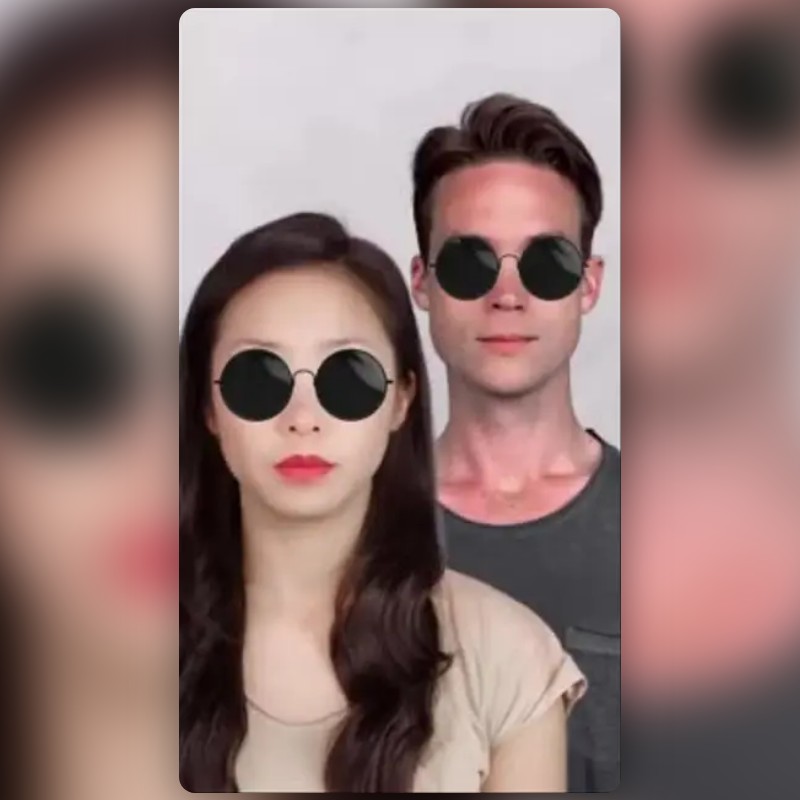 Black Sunglasses Lens by Parul Snapchat Lenses and Filters