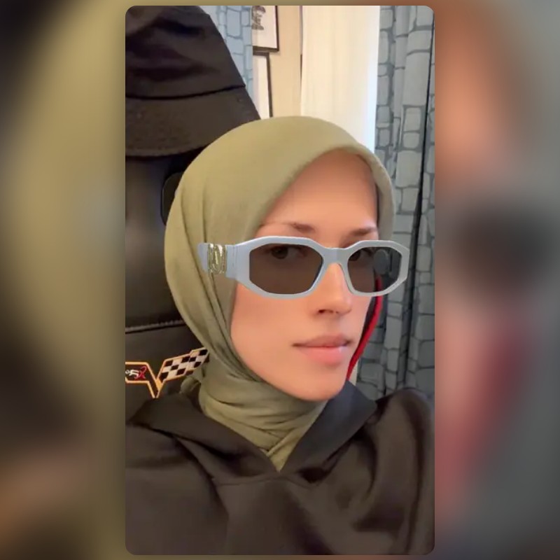 White Glasses 2 Lens by Ayse Ozdemir Snapchat Lenses and Filters