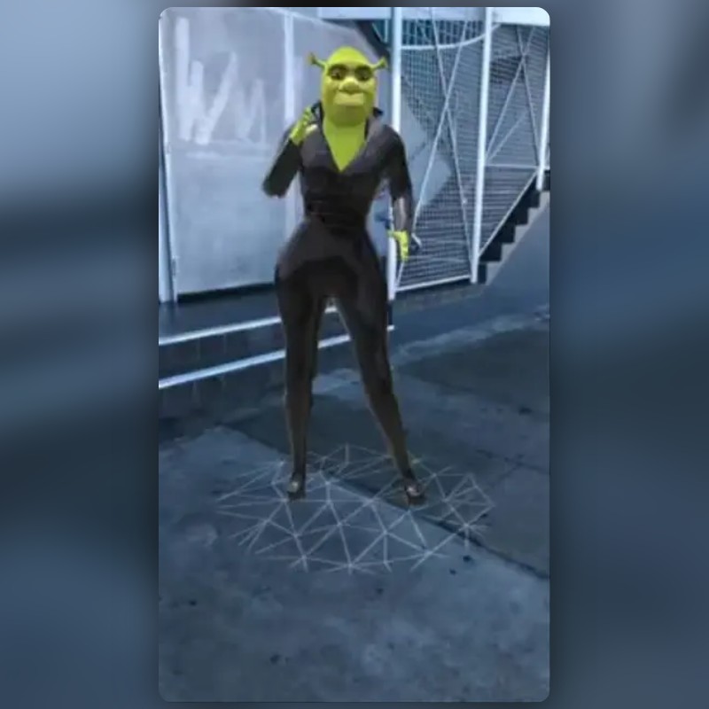 SHREK IN YOUR ROOM Lens by Maxim Kuzlin Snapchat Lenses and Filters