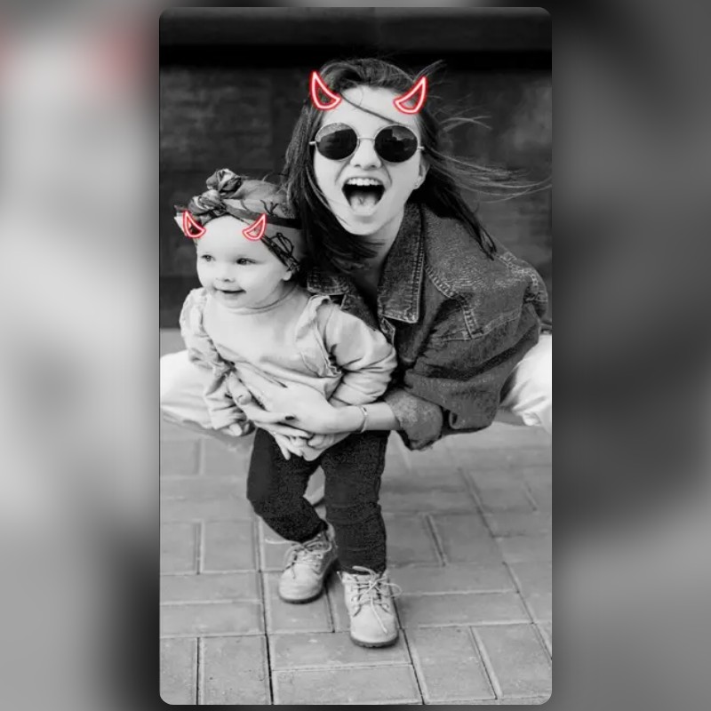 Devil Lens by Smit Kevadia Snapchat Lenses and Filters