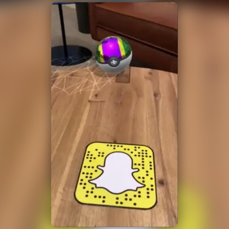 Krewe Du Chu Ball Lens by Sam Snapchat Lenses and Filters