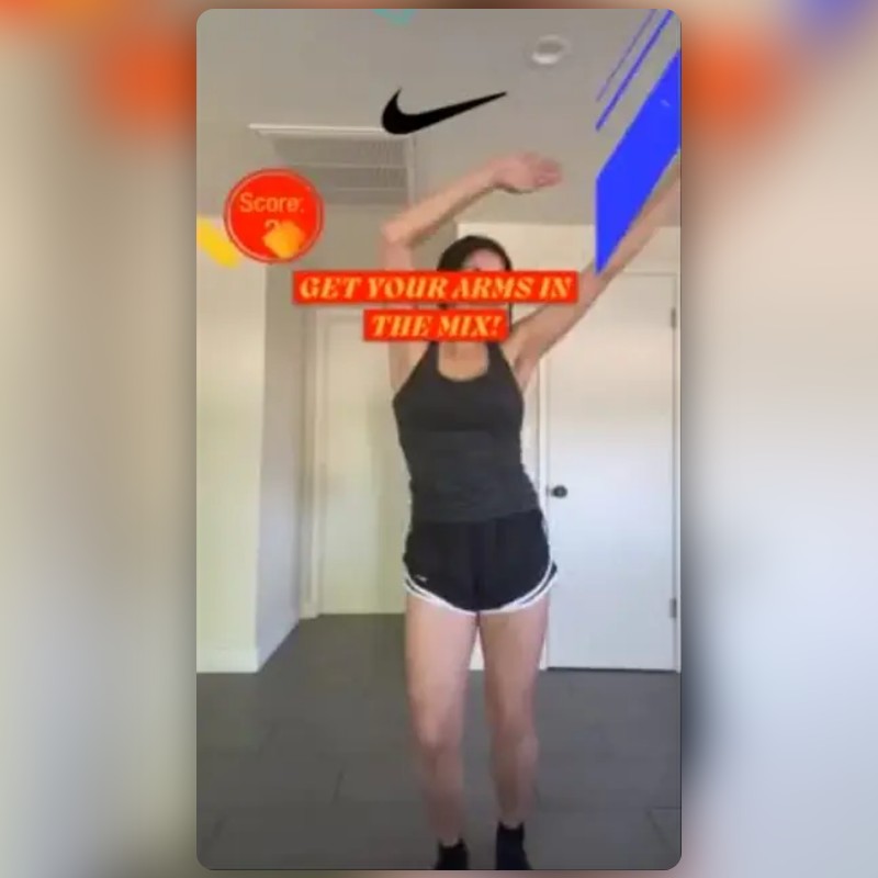 Nike Dance Lens by Nike Snapchat Lenses and Filters