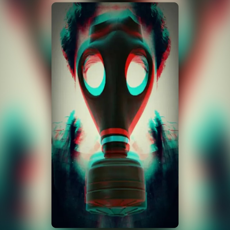 Glitch mask Lens by Abdullah Zafar Snapchat Lenses and Filters