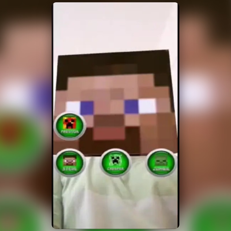 Minecraft Lens by Sandhya Anand Snapchat Lenses and Filters