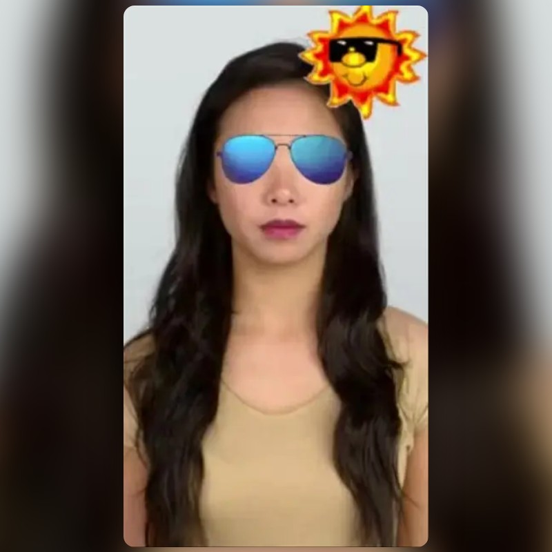 Sun and Glasses Lens by tobias💥 Snapchat Lenses and Filters