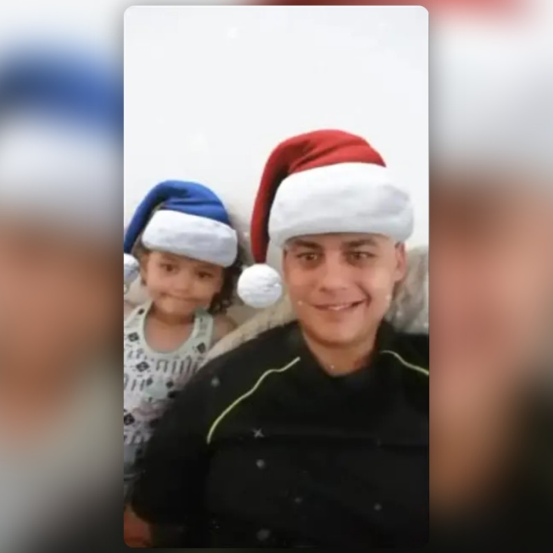 Christmas Hat Lens by Kym Fiala Snapchat Lenses and Filters