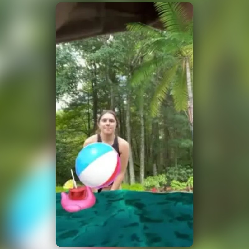 Summer Beach Party Lens by Bare Tree Media Snapchat Lenses and Filters