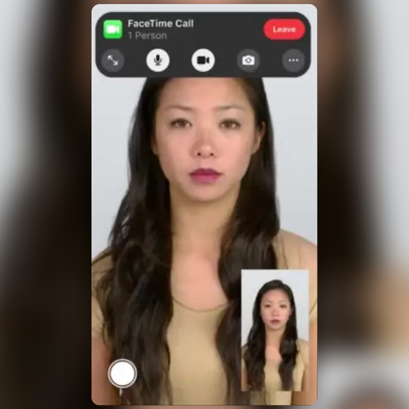 Facetime Anyone Lens by Omar P Snapchat Lenses and Filters