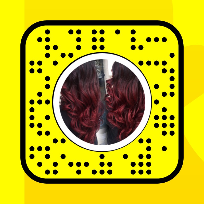 Red Ombre Hair Lens by Cara Kaminski Snapchat Lenses and Filters