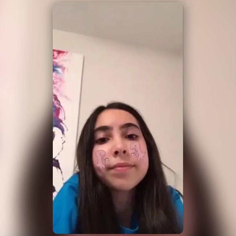 tearex blush Lens by val Snapchat Lenses and Filters