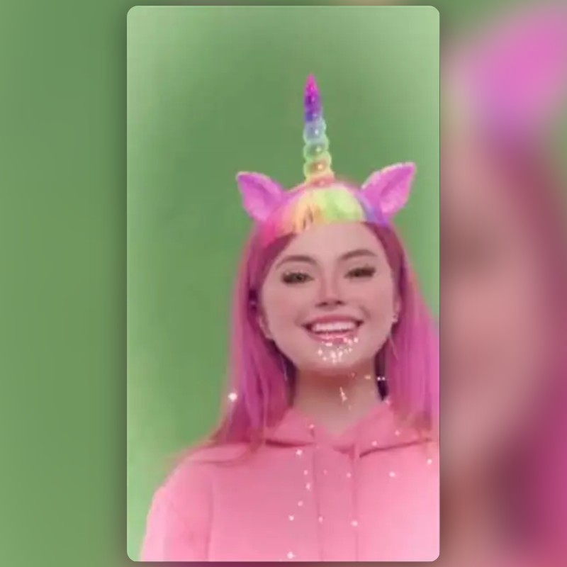 Dream Unicorn Lens by Rakuten Viber Snapchat Lenses and Filters