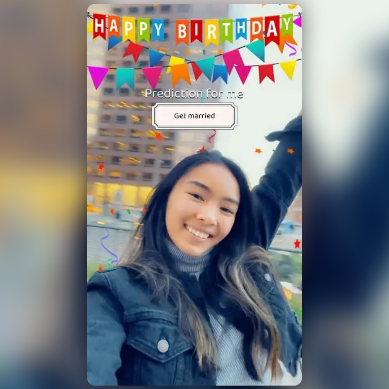 Happy Birthday! Lens by Snapchat Snapchat Lenses and Filters