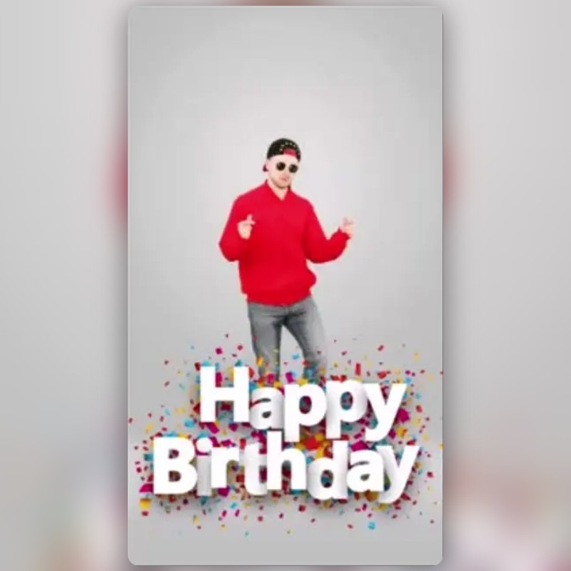 Happy Birthday 5 Lens by Sunny Bahadurpuria🎥 Snapchat Lenses and Filters