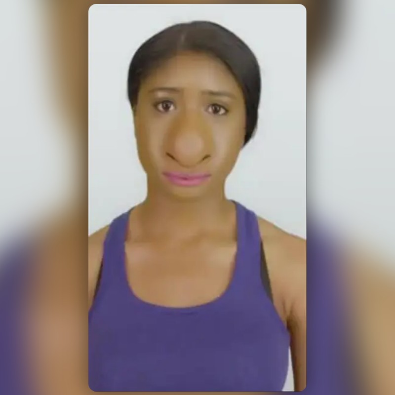 X Big Nose Lens by Mohammed Sherwani Snapchat Lenses and Filters