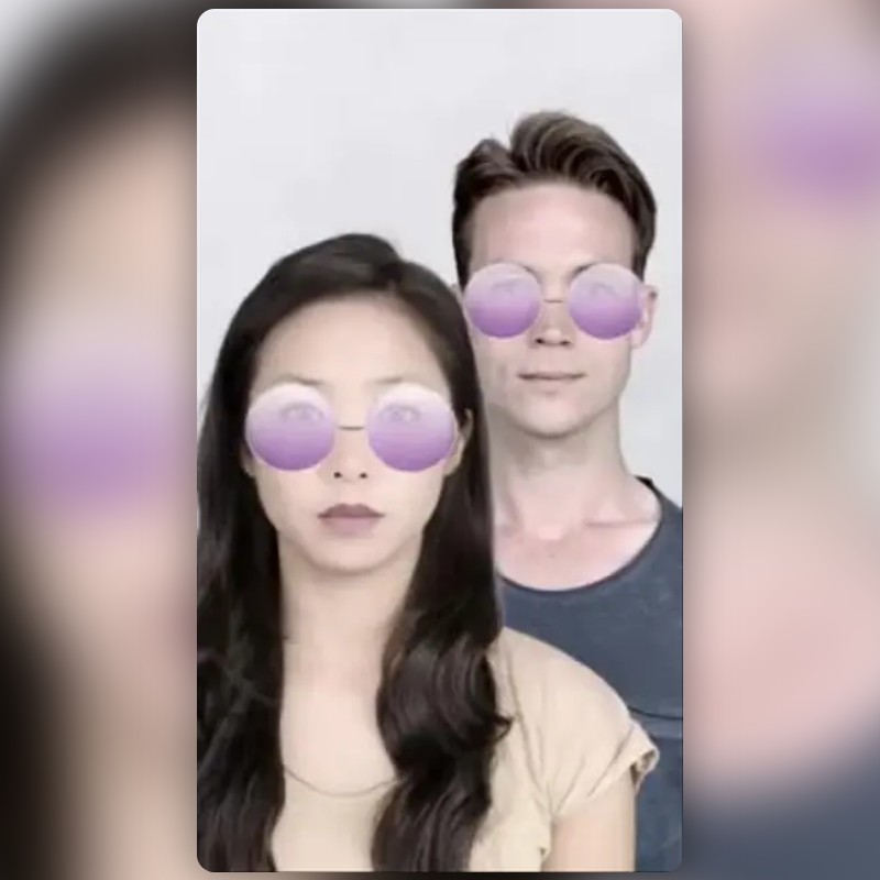 purrple glasses Lens by salvatore aresco Snapchat Lenses and Filters