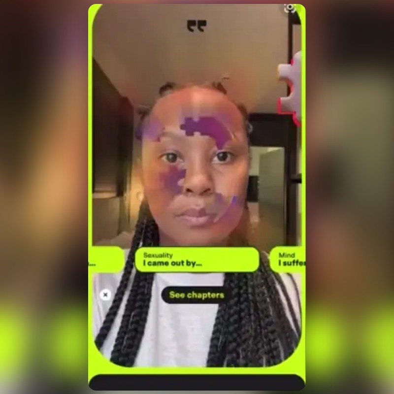 Seen Camera Lens by Seen Stories Snapchat Lenses and Filters