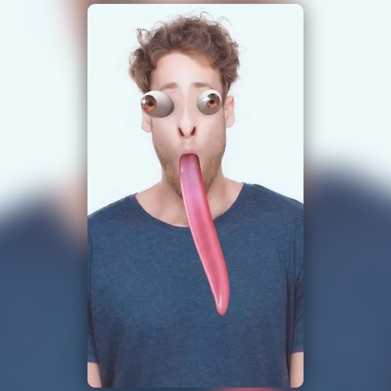 Wow eyes Lens by Snapchat Snapchat Lenses and Filters