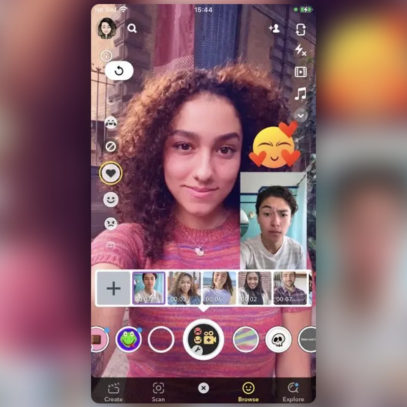 Upload Video Lens by Snapchat Snapchat Lenses and Filters
